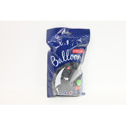 Balony 30cm Duszek Pastel Black A50 92142