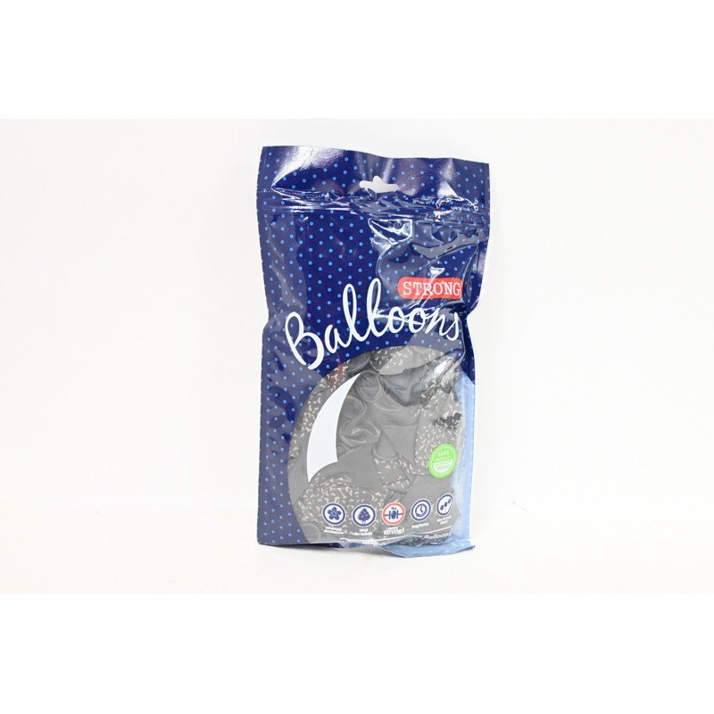 Balony 30cm Nietoperze Pastel Black A50 80507