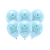 BALONY ECO CHRZEST ŚWIĘTY BŁĘKIT 33CM 6SZT.PARTY DECO