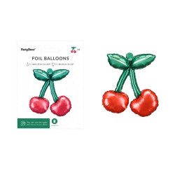 Balony fol.d/girland Wisienki 28x31 mix A3 89297