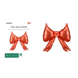 Balony foliowe do girland Kokardy czerw.A5 81437