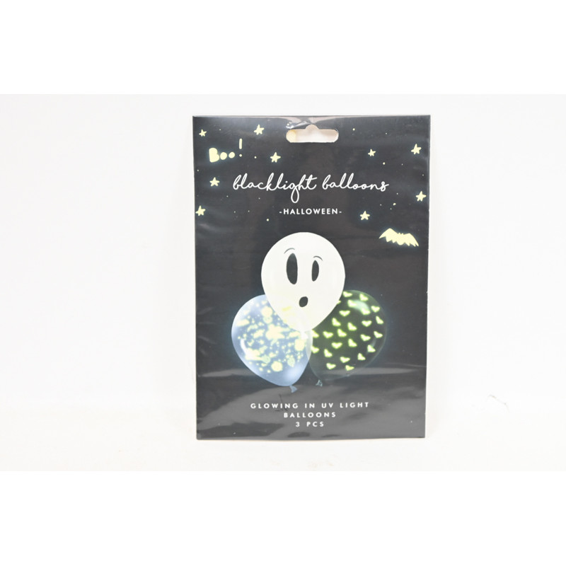 Balony UV 27cm BOO! mix A3 41506
