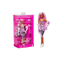 Barbie Deluxe Style lalka różowe włosy HYV25