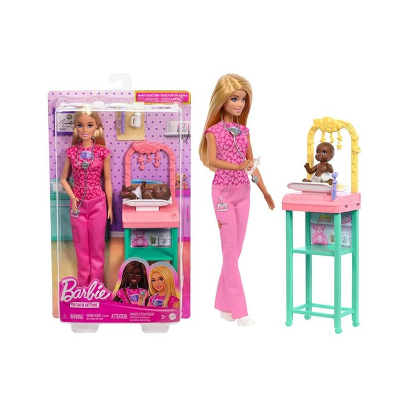 Barbie kariera lalka pediatra JCR72