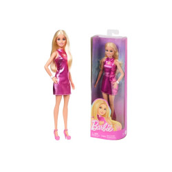 Barbie lalka Fashion.w róż sukience HYT88 /6