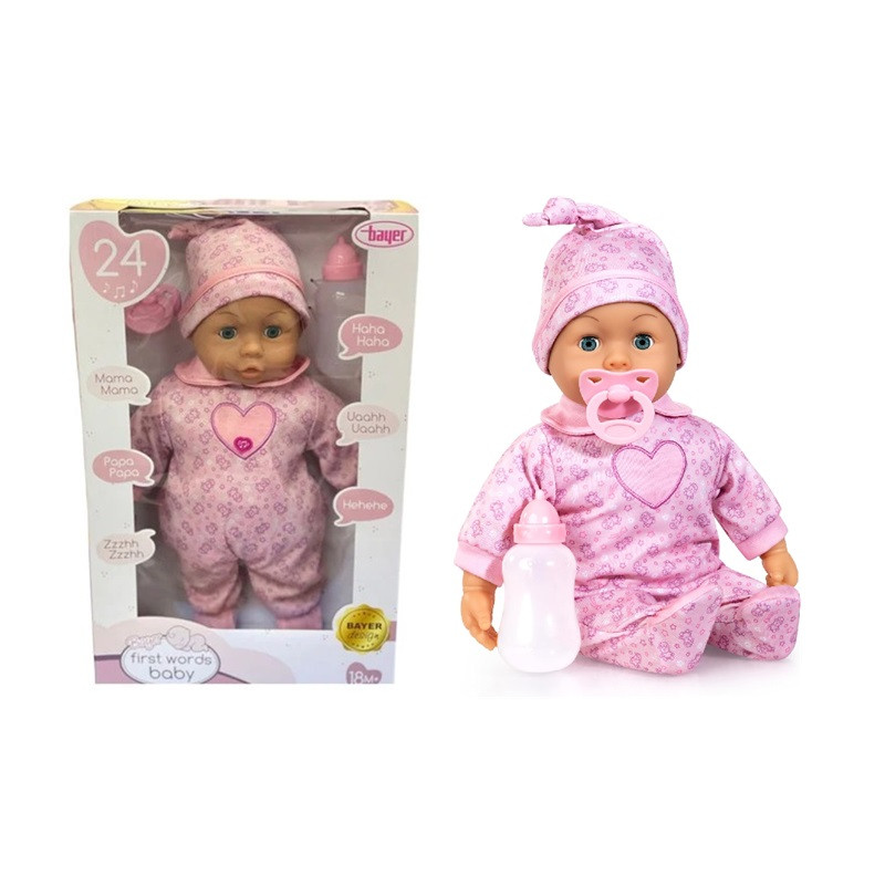 BAYER Bobas 38cm/pierwsze słowa 9324CO 20081