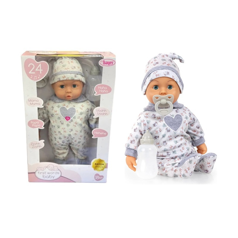 BAYER Bobas 38cm/pierwsze słowa 93824CP 20098