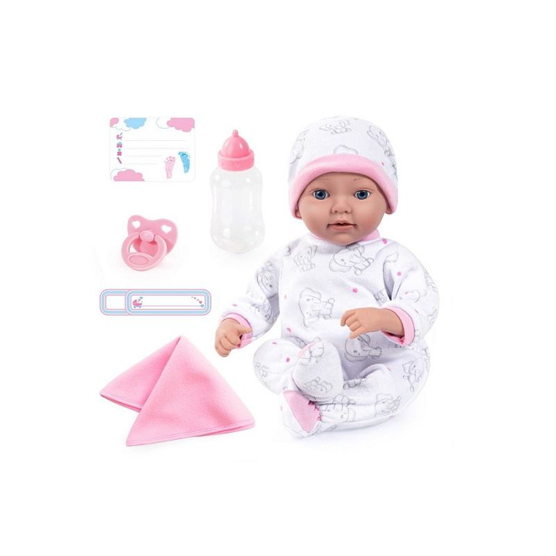 BAYER Lalka Reborn 38cm +akces.93827AB 17883