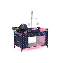 BAYER łóżeczko dla lalek z akcesor. 62616AA 26162