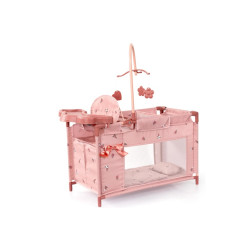 BAYER łóżeczko dla lalek z akcesor. 62626AA 26261