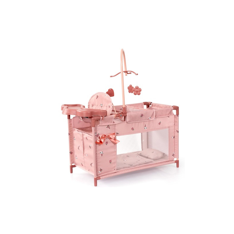 BAYER łóżeczko dla lalek z akcesor. 62626AA 26261