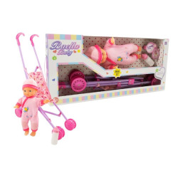 Bobas 30cm z wózkiem 7127803 03083