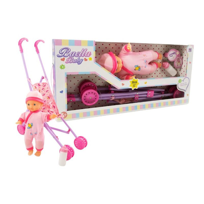 Bobas 30cm z wózkiem 7127803 03083