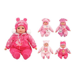 Lalka bobas 35cm 6rodz 56730