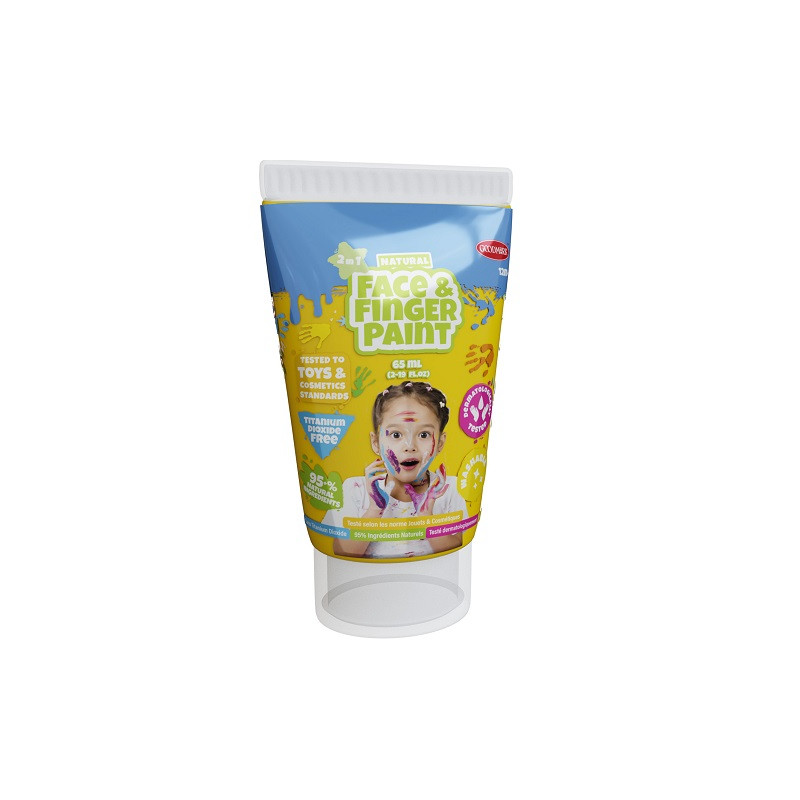 BOTI NATURAL farba d/mal palcami ŻÓŁTY 65ml 39708