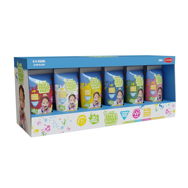 BOTI NATURAL farba d/mal.twarzy 65ml 6pak 39843