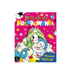 Brokatowa kolorowanka Kraina czarów 40591