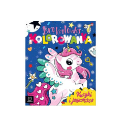 Brokatowa kolorowanka Kucyki i jednorożce 40584