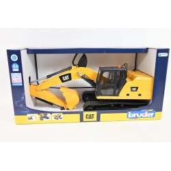 BRUDER koparka czerpakowa na gąsienicach CAT 02483