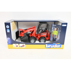 BRUDER ładow.Schaffer Hoflader fig+akces 02191