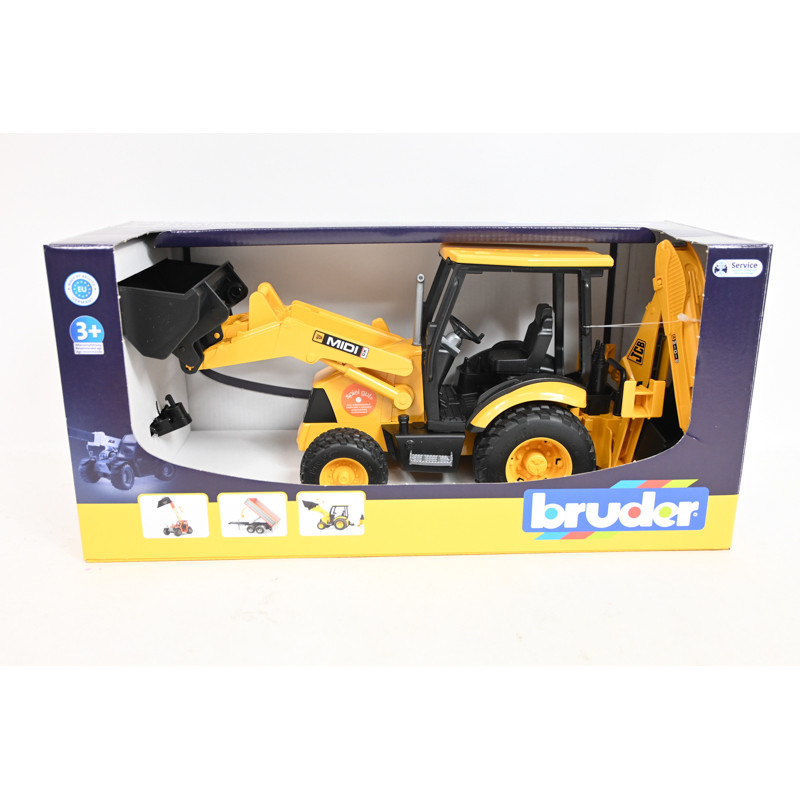 BRUDER ładowarko-koparka JCB Midi CX 02427