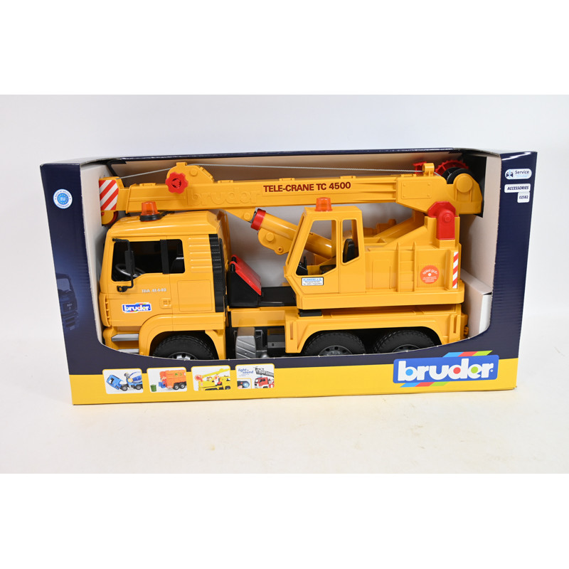 BRUDER MAN dźwig 02754