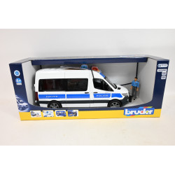 BRUDER MB Sprinter policja+fig św/dźw 02683