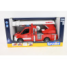 BRUDER MB Sprinter straż+drabin+pompa św/dźw 02673