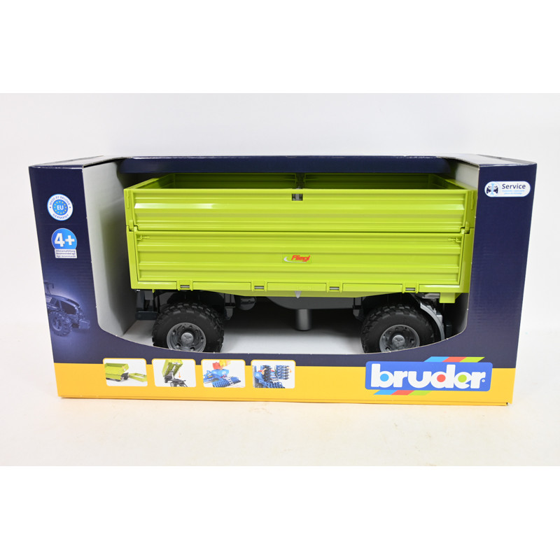 BRUDER przyczepa wywrotka wysokie burty 02203