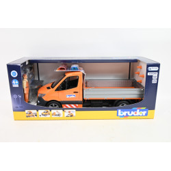 BRUDER Sprinter komunalny+fig+akces św/dźw 02677