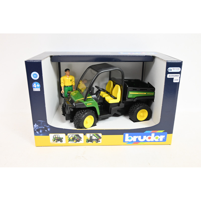 BRUDER wywrotka John Deere Gator 855D z kier 02490