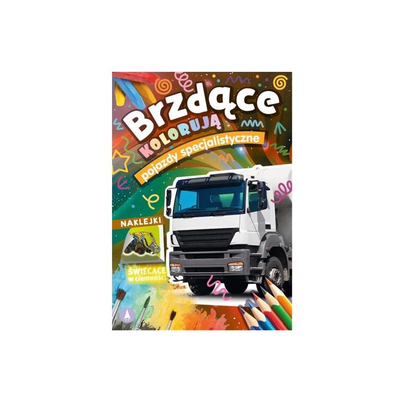 Brzdące kolor.Pojazdy specj.nakl.św.w ciemn.78350