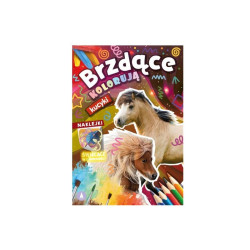 Brzdące kolorują Kucyki nakl.św.w ciemn.78329 