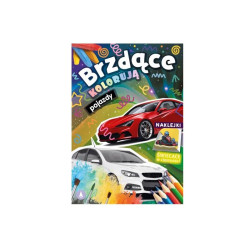 Brzdące kolorują Pojazdy nakl.św.w ciemn.78343 