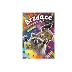 Brzdące kolorują Zwierzaki nakl.św.w ciemn.78336 