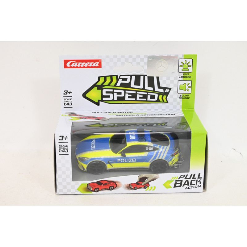 CARRERA Mercedes AMG GT63 policja św/dźw 15817377
