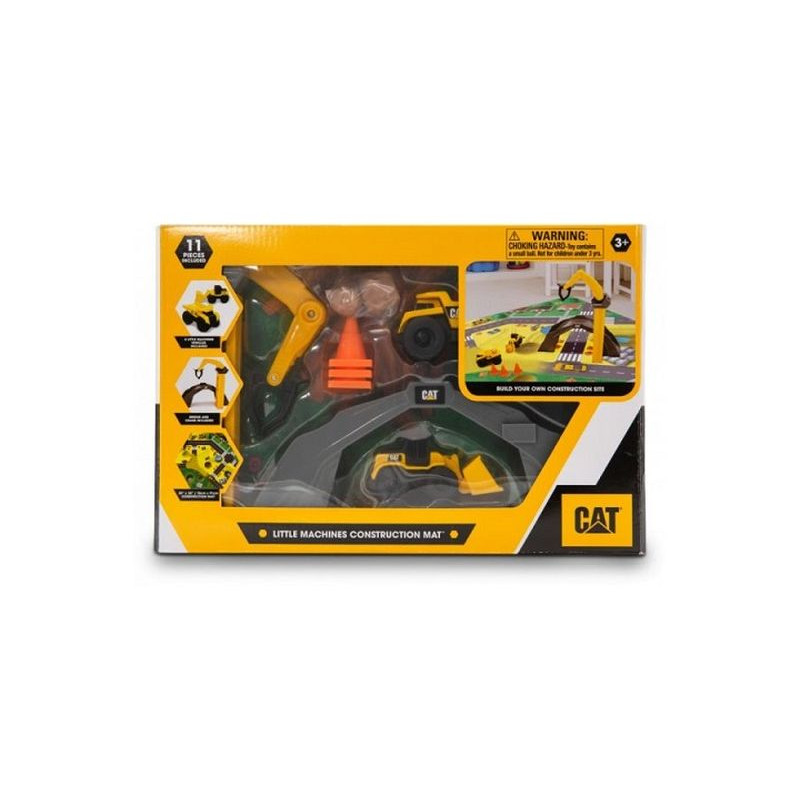 CAT zestaw budowa+akcesoria+mata 82950 /4