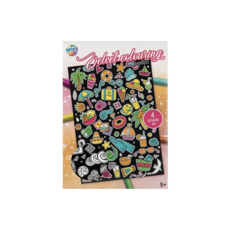 CCG aksamitna kolorowanka A4 4str 150139 44313