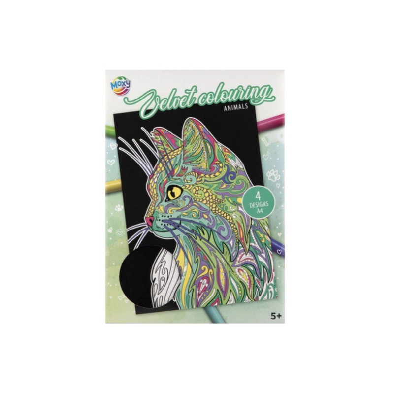 CCG aksamitna kolorowanka A4 4str 150139 44337