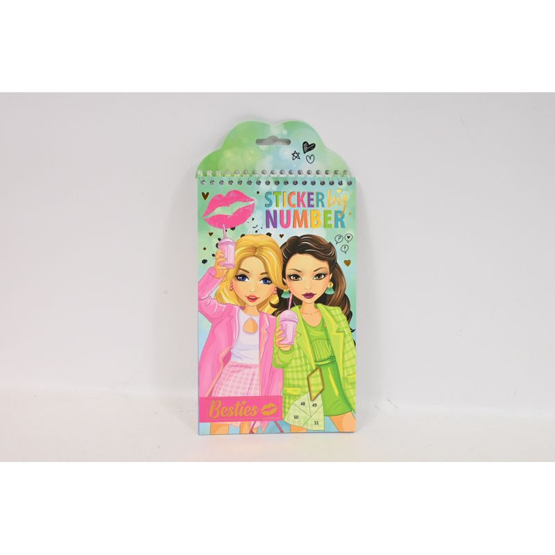  Wyklejanie po nr notatnik model./ziel 24247