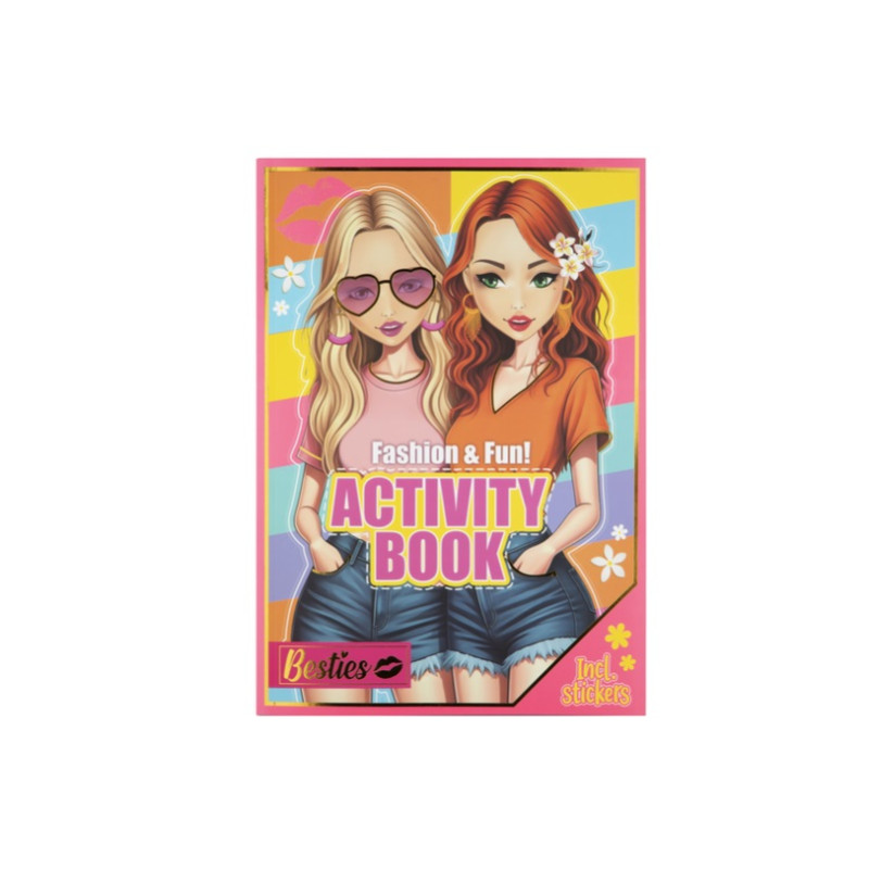 CCG Besties zest.kreatywny+naklejki A4 24ark 48588