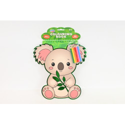 CCG kolorowanka koala 20ark+6kredek 150144 48687