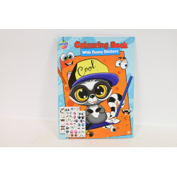 CCG kolorowanka z naklejkami A4 24str 150012 63751