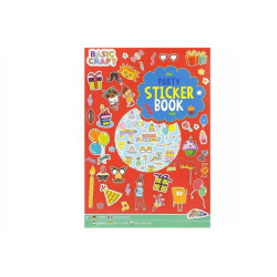  Książeczka A4 z naklejkami czerw.100022 64673