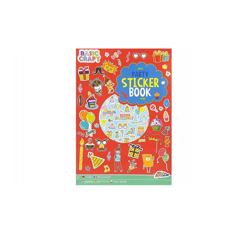  Książeczka A4 z naklejkami czerw.100022 64673