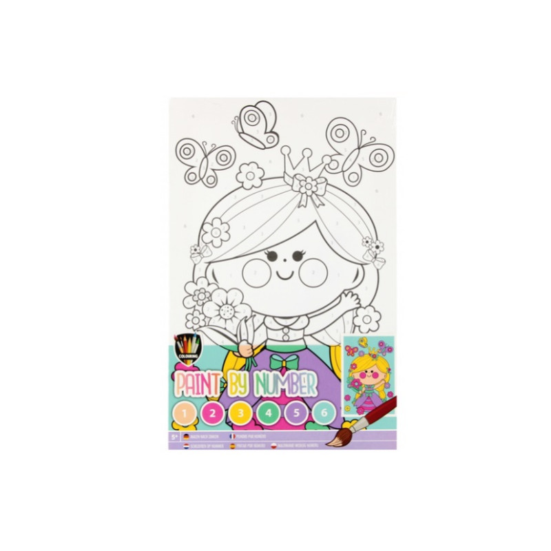 CCG malow.po nr płótno+farbki wróżka 150007 63591