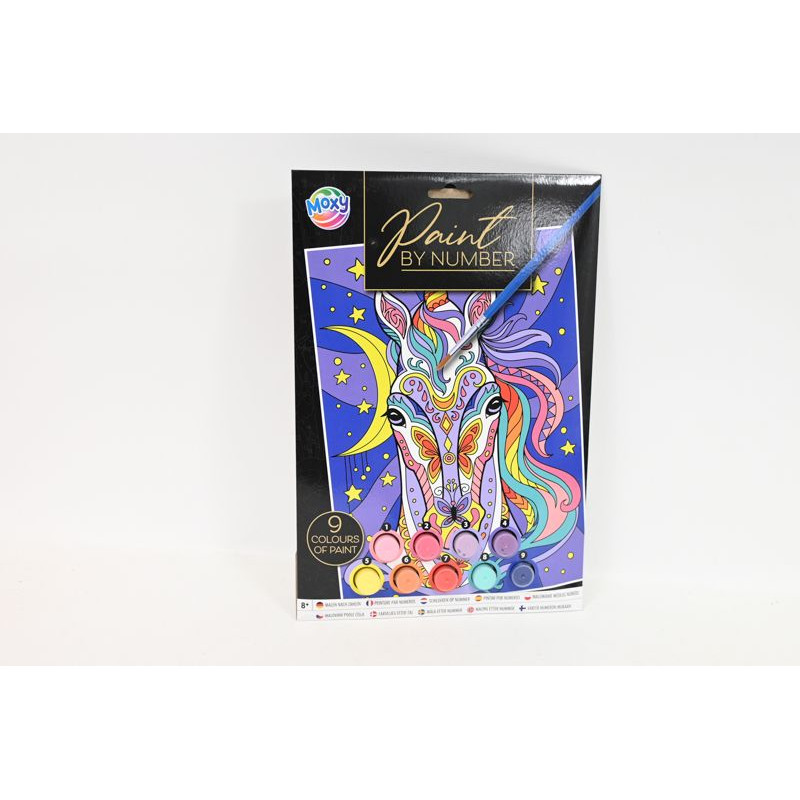  Malowanie po nr A4 Jednorożec 30026