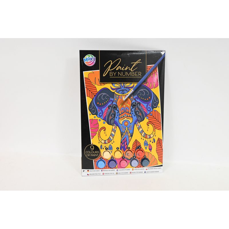  Malowanie po nr A4 Słoń 30033