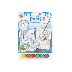 CCG malowanie po numer.A4 rybki 150135 42180