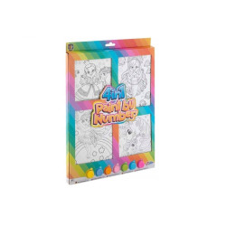 CCG malowanie po numerach 4w1 girls 93420